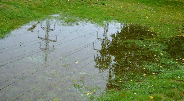 Flooded Yard Drainage Installation in Charleston